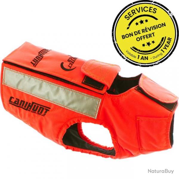 GILET DE PROTECTION CANIHUNT PROTECT ECO ORANGE