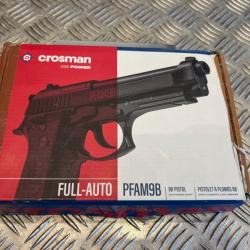 PISTOLET CROSMAN CO2 PFAM9B FULL AUTO 3.2J 4.5-BBS