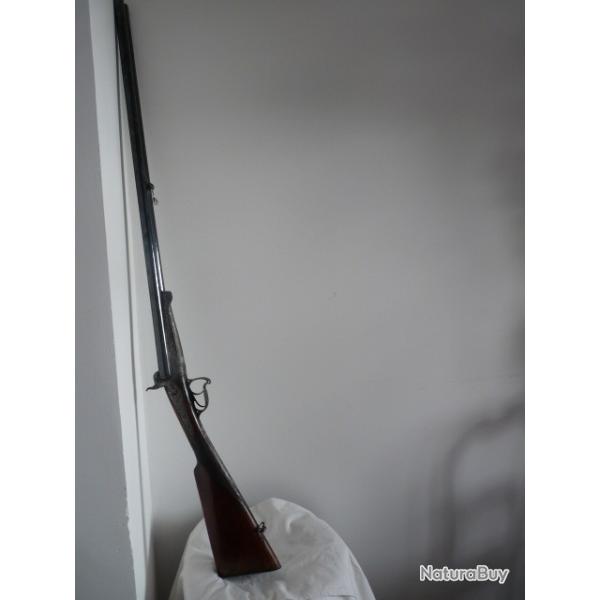 BEAU FUSIL DE CHASSE A BROCHE- GRANDE QUALITE