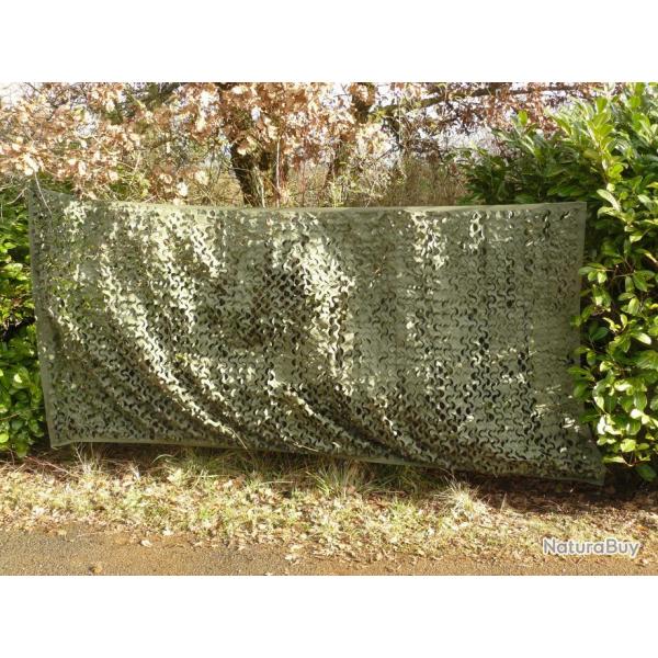 ...FILET DE CAMOUFLAGE  BI-COLORE  REVERSIBLE   1.4 par 3M....