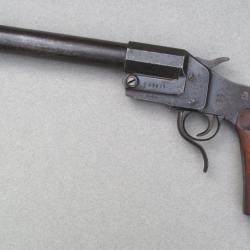 Rare pistolet lance-fusées réglementaire austro-hongrois modèle 1903 daté de 1917