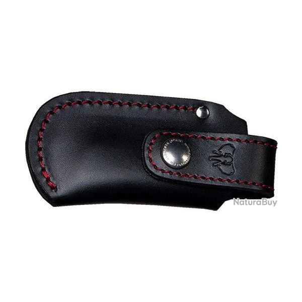 Etui Cudeman Marinera en cuir - Rouge