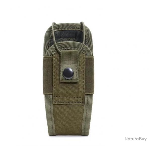 tui Tactique Extrieur pour Talkie-Walkie - Protection Molle Durable et Polyvalente Vert