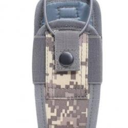 Étui Tactique Extérieur pour Talkie-Walkie - Protection Molle Durable et Polyvalente Acu