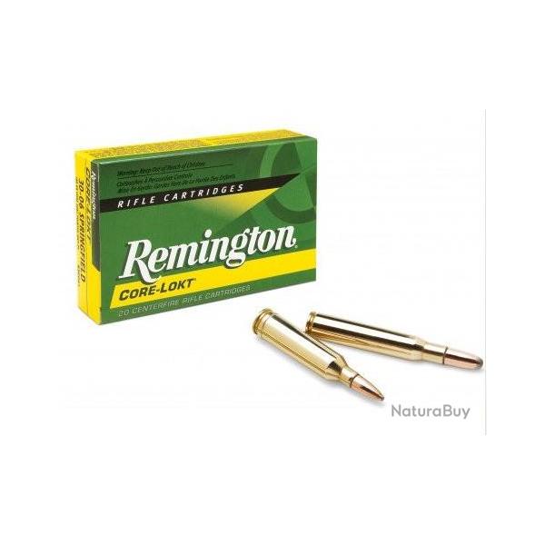 Munitions REMINGTON 243 Win 100grains Core-Lokt PSP