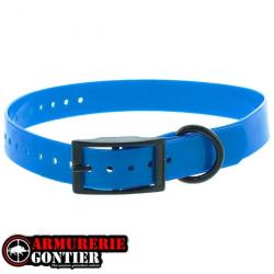 Collier CANIHUNT XTREM PU BLEU 650mmx25mm