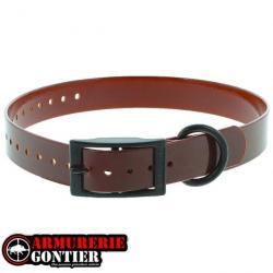 Collier CANIHUNT XTREM PU MARRON 650mmx25mm