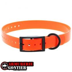 Collier CANIHUNT XTREM PU ORANGE 650mmx25mm