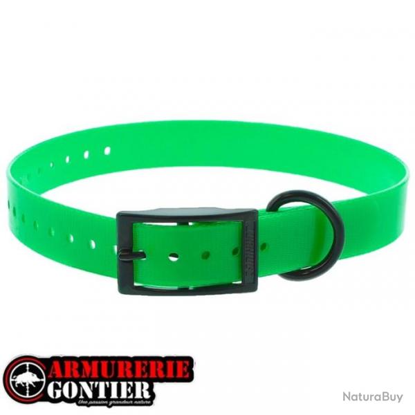 Collier CANIHUNT XTREM PU VERT 650mmx25mm