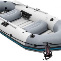 Mariner 3 Inflatable Dinghy 3 Man Boat with Aluminium Oars and Pump - Livraison rapide et gratuite