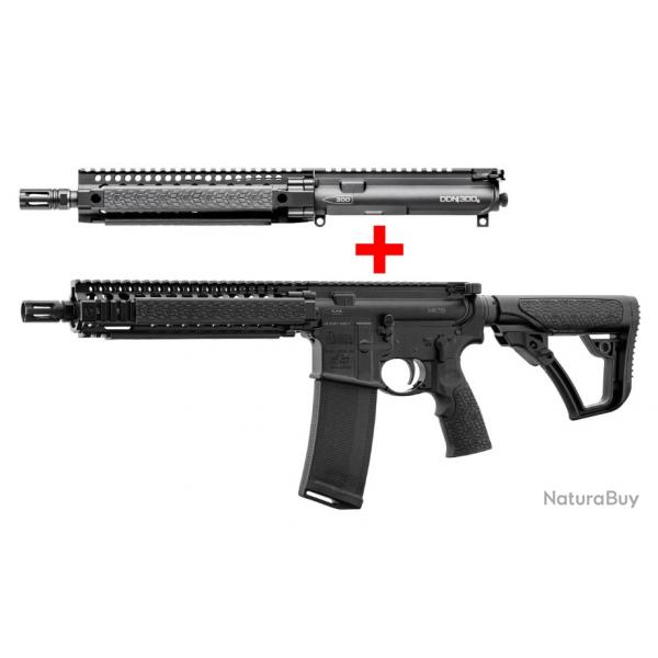 DANIEL DEFENSE - Pack Dual MK18 5,56 + Upper Cal. 300 Blk