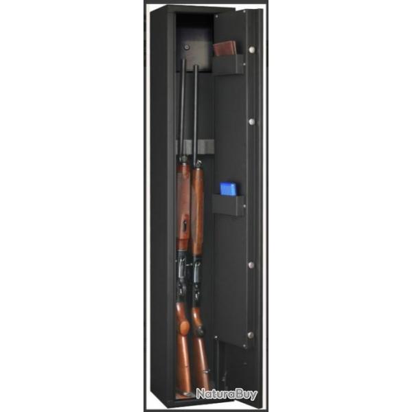 Armoire  fusil DELTA 4 armes et 1 tagre FORTIFY