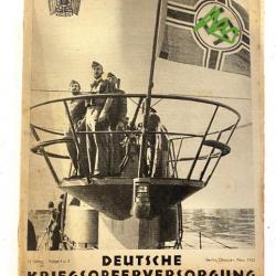 Ancien livre allemand NSKOV berlin octobre novembre 1942