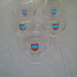 ww2 lot 5 verres nsdap