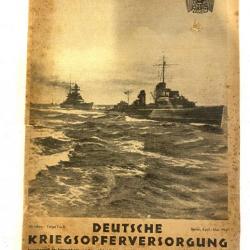 Ancien livre allemand NSKOV berlin avril mai 1942