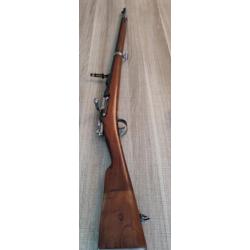 Joli fusil mousqueton gras 1866-1874 chasse daté 1871 non M80 calibre 28 fût long hausse Chassepot