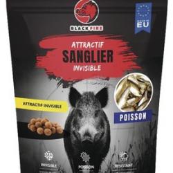 Attractif Black Fire Invisible Poisson 1.5kg