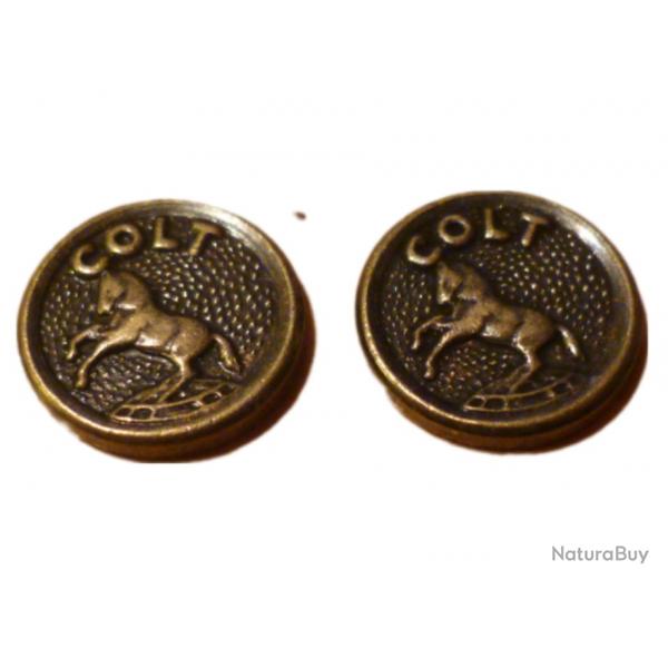 logo pour poignes Colt vintage finish