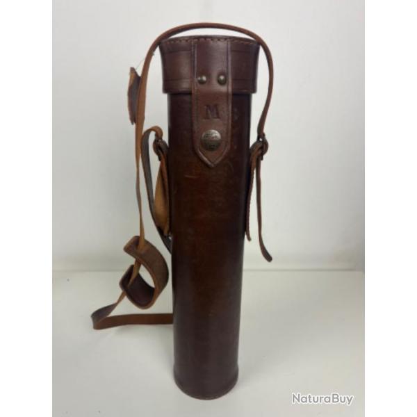 Etui en cuir pour lunette de chasse