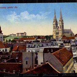 Carte postale ancienne, Zagreb Croatia 1913