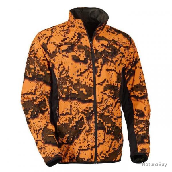 Veste rversible camo SWEDTEAM RIDGE PRO S Camo Desolve Fire