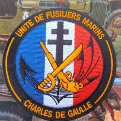 Unité de Fusilliers Marins - Charles de Gaulle - Diam:100mm