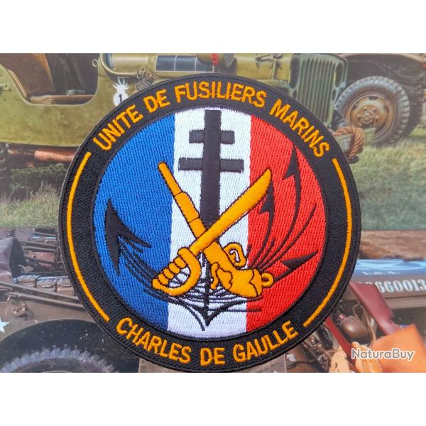 Unit de Fusilliers Marins - Charles de Gaulle - Diam:100mm