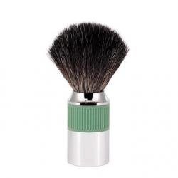 Blaireau "NEO", Manche chrome et vert [Mühle]