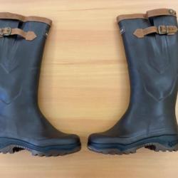 Bottes Aigle Parcours 2 Signature pieds fort Pointure 43 - 1 sans prix de réserve !!