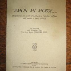 Livre 1918-1928 " Amor mi mosse ..."