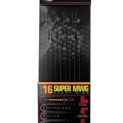 GURU BAS DE LIGNE SUPER MWG BAIT BANDS 4"/10CM GURU 0,17mm 16 4''/10cm