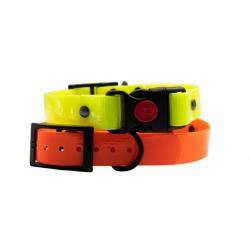 PROMO Collier fluo clip rapide 60cm  orange