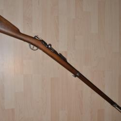 fusil gras M1874/80 tout au numéro canon miroir cal 11 gras