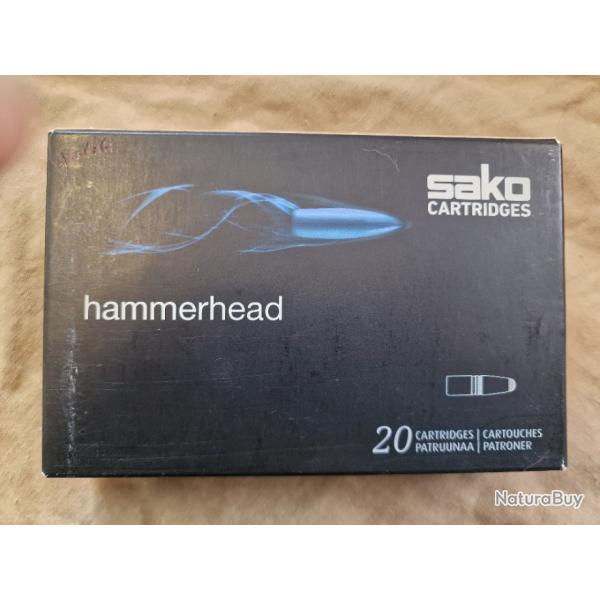 Cartouches cal. 9,3x62 Sako Hammerhead 286gr - HILMAR SUPER DESTOCK !!!