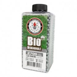 Billes BIO 0.32gr Grise - G et G - bouteille de 2700