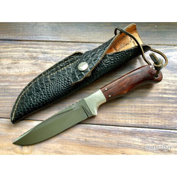 ANCIEN COUTEAU POIGNARD CUSTOM KNIFE "GLENN MARSHALL / TEXAS / USA" @ KERSHAW COLDSTEEL BUCK RANDALL