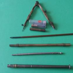 RARE COLLECTION - DIVERS OBJETS ANCIEN POUR BOITE D'ECRITURE-AUTRE