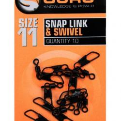 GURU SIZE 11 SNAP LINK + SWIVEL GURU