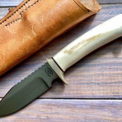 ANCIEN COUTEAU POIGNARD CUSTOM KNIFE "GLENN MARSHALL USA TEXAS" @ KERSHAW COLDSTEEL BUCK RANDALL