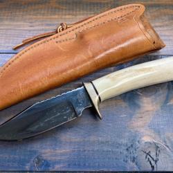 ANCIEN COUTEAU POIGNARD CUSTOM KNIFE "GLENN MARSHALL USA TEXAS" @ KERSHAW COLDSTEEL BUCK RANDALL