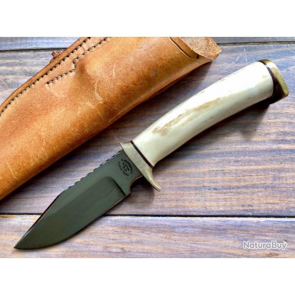 ANCIEN COUTEAU POIGNARD CUSTOM KNIFE "GLENN MARSHALL USA TEXAS" @ KERSHAW COLDSTEEL BUCK RANDALL