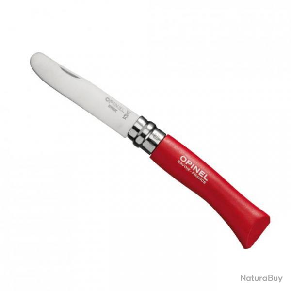 PROMO Mon premier OPINEL bout rond rouge