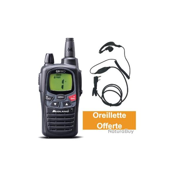 Wahoo ! Midland G9 PRO + Oreillette Offerte