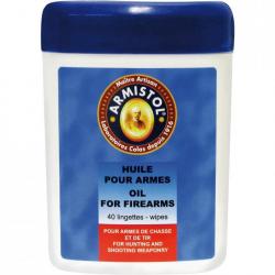 PROMO 35 Lingettes Nettoyantes pour Armes Armistol