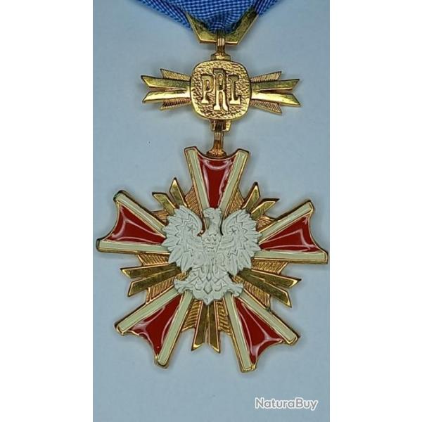 Dcoration Ordre du mrite Pologne 1974