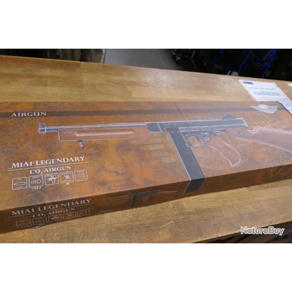 UMAREX LEGEND   THOMPSON MA1 FULL AUTO   C02  CAL 4.5 BB STEEL   mise a prix 1 euros