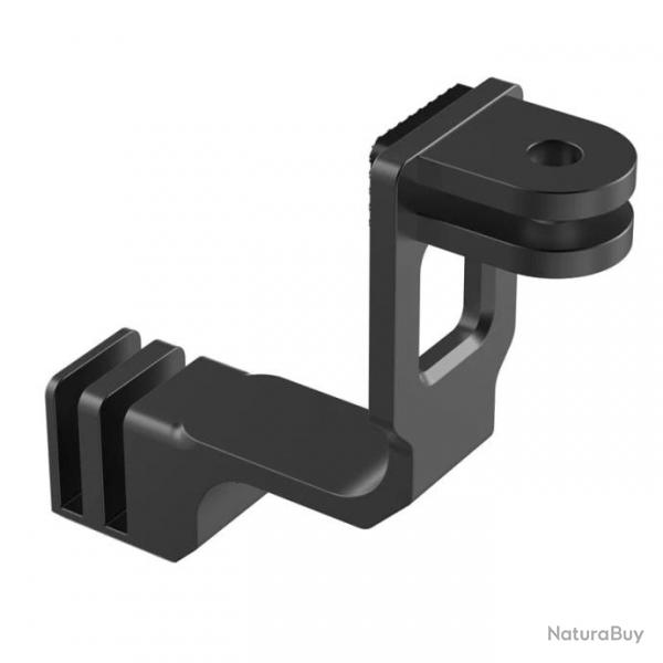 Action Camera Vertical Shoot centered Arm Bracket For Gopro Hero 12 11 10 9 SJCAM DJI OSMO Action 4 