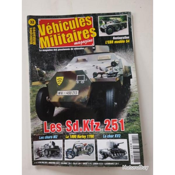 VEHICULES MILITAIRES MAGAZINE  NUMRO 32