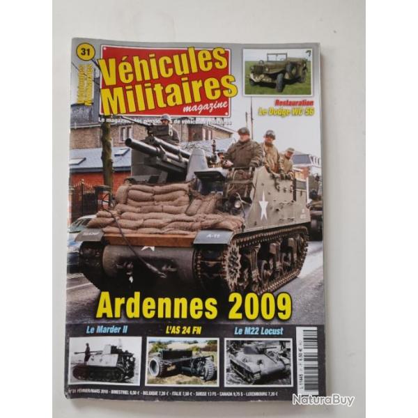 VEHICULES MILITAIRES MAGAZINE  NUMRO 31