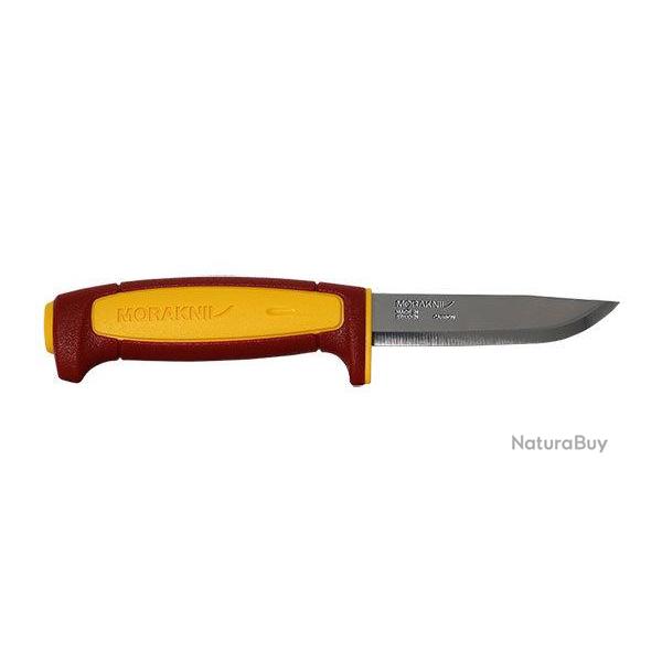 Couteau Morakniv Basic 511  Edition Limite - par 100 - Jaune/ Rouge